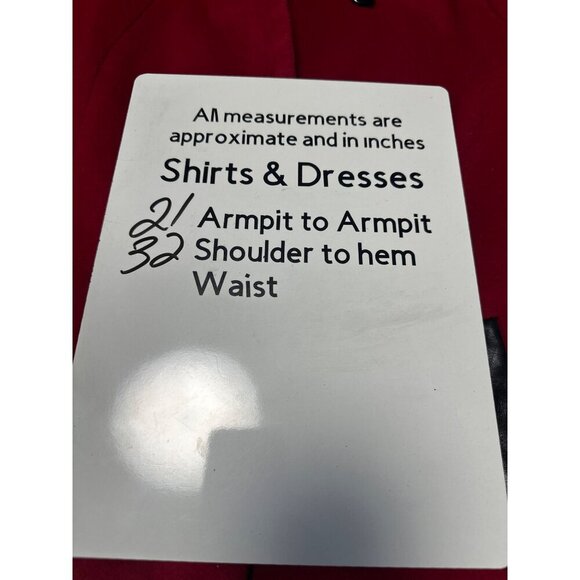 Soia & Kyo - Jenna Slim-Fit Wool Coat in Crimson Size L - Picture 13 of 13